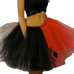 Adult Harley Quinn Tutu Skirt